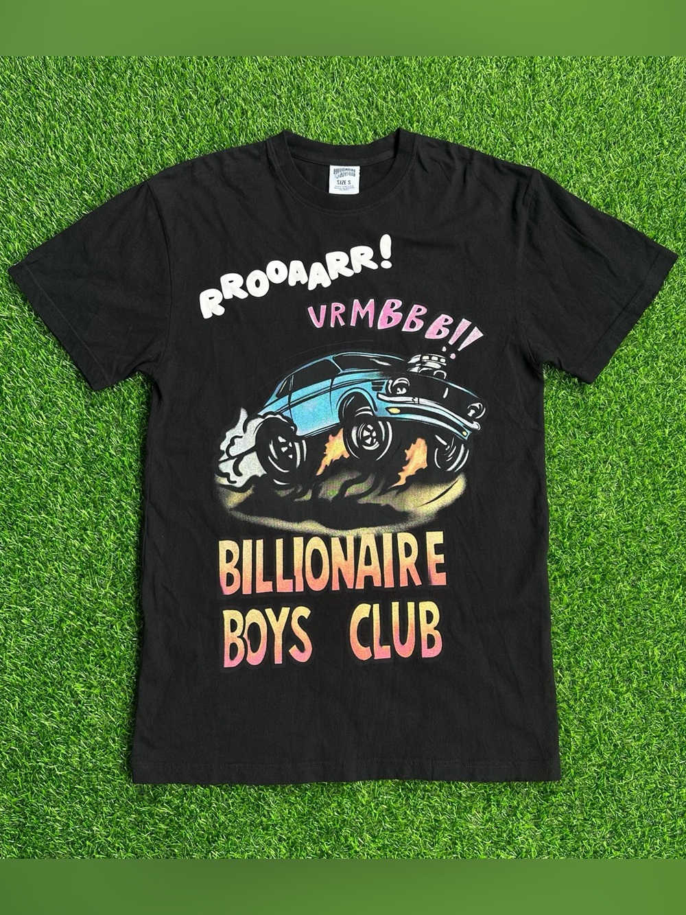 Billionaire Boys Club Go Hot Rod Graphic Black T-Shirt